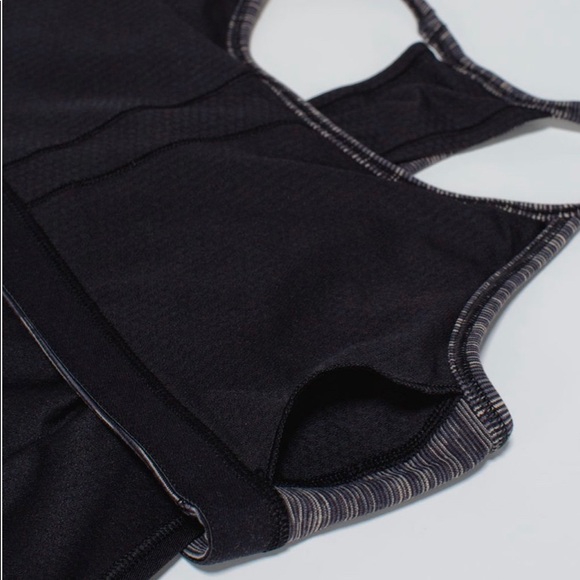 Lululemon No Limits Tank. Size 4. Color: Black / Wee Are From Space Black Cashew - Picture 7 of 13